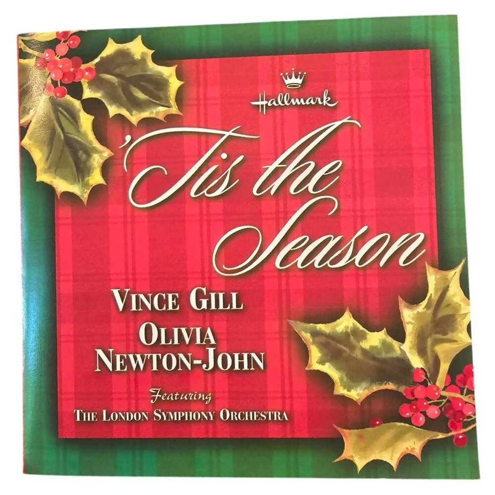 Hallmark Vince Gill & Olivia Newton-John Holiday Music Christmas CD 37373cd